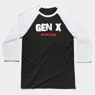 Gen X Baseball T-Shirt